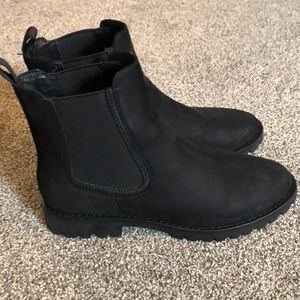 Thursday boots. Leather, matte look. Size 7.5.
